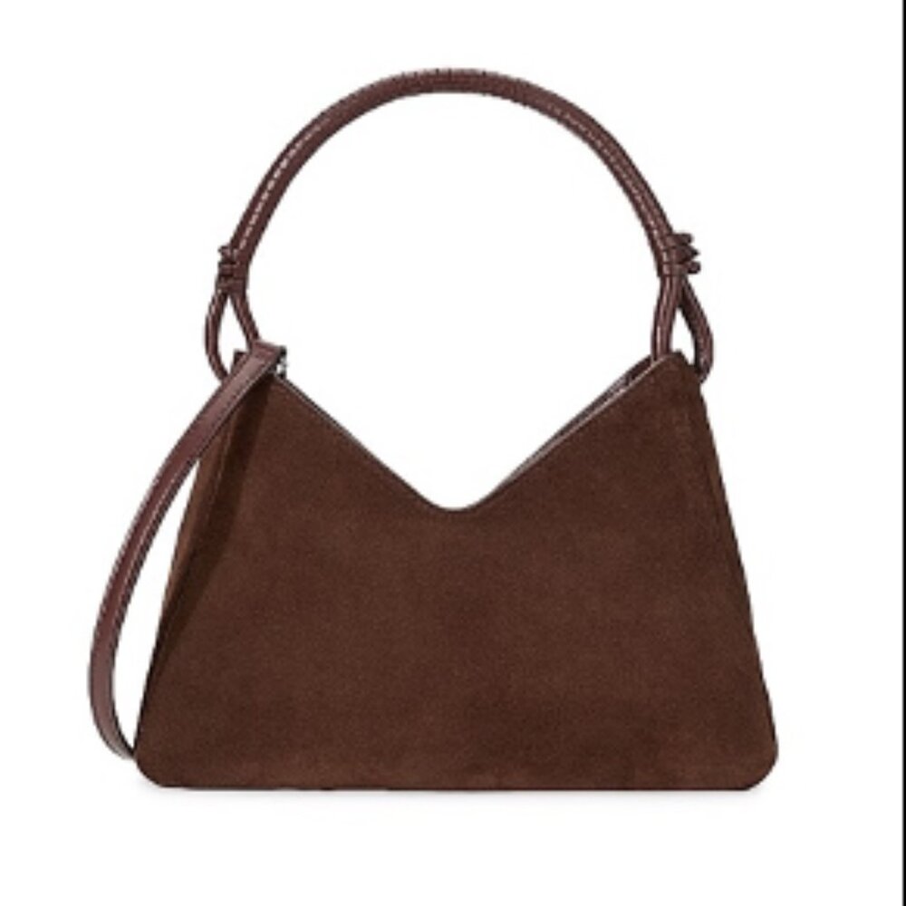 Staud Valerie Suede Shoulder Bag